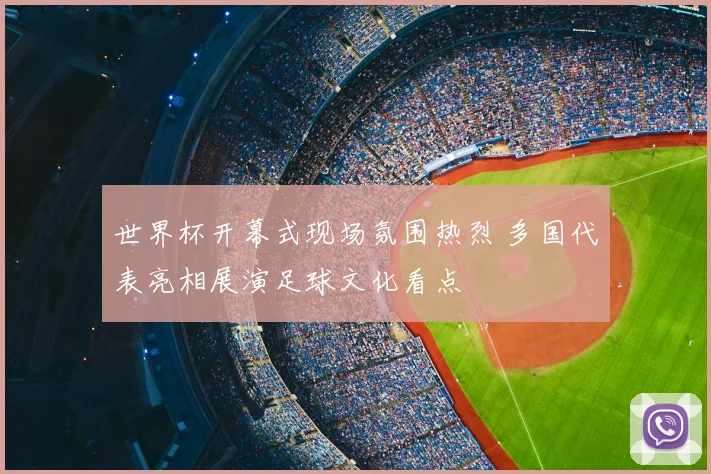世界杯开幕式现场氛围热烈 多国代表亮相展演足球文化看点